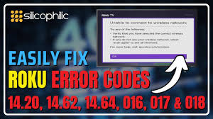 ROKU TV Error Code 018, Low Internet Speed